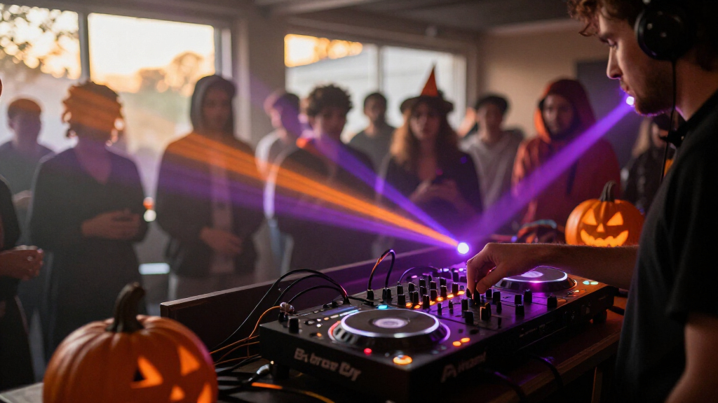 Halloween DJ lighting effects