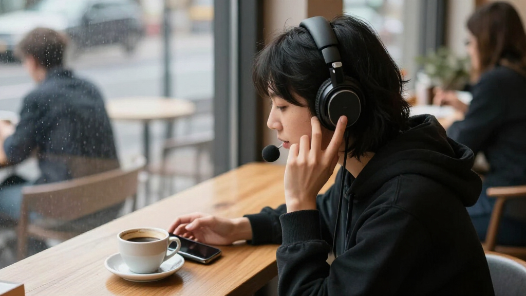 noise canceling headset for calls