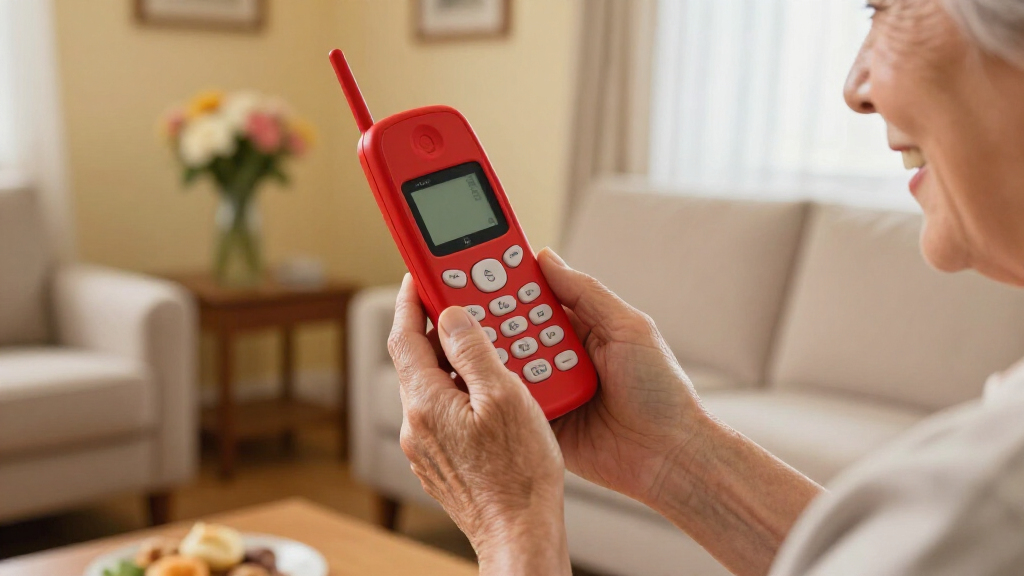 big button mobile phone for elderly
