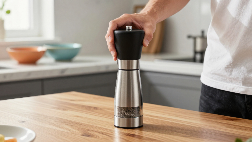 electric salt and pepper grinders