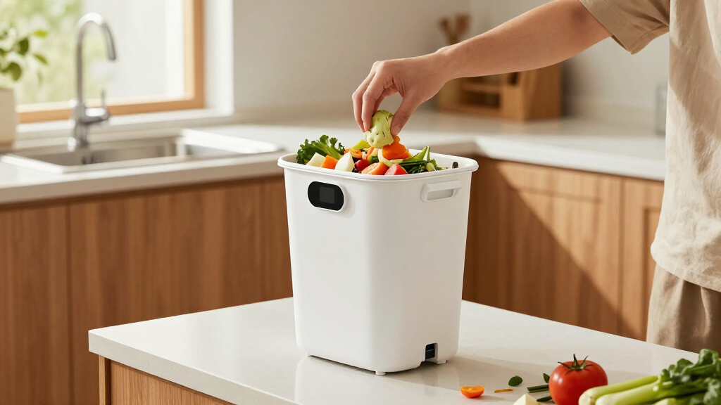 electric compost bin for kitchen