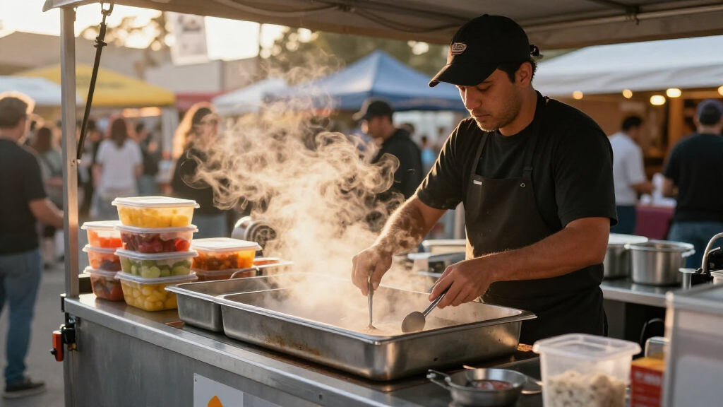 best countertop steam table for festival food truck