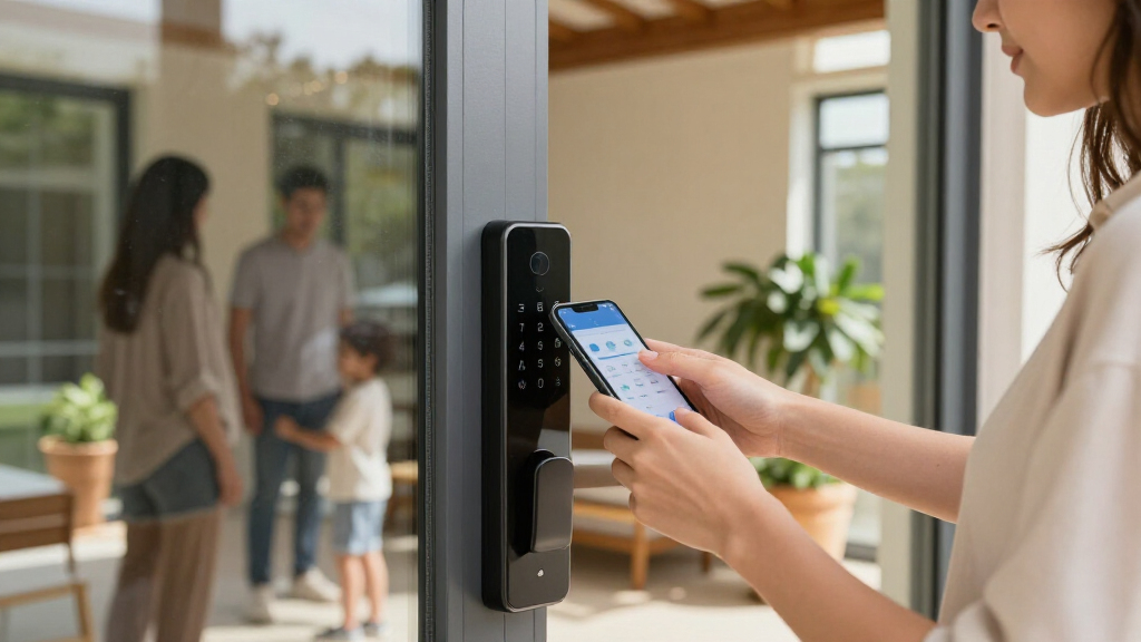 best smart lock for glass front door