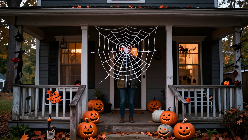 Halloween haunted house decorations