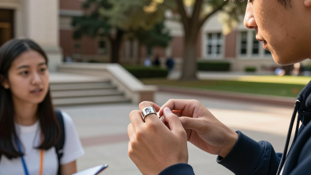 greek omega symbol ring
