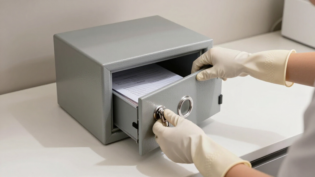 fireproof document safe for divorce papers