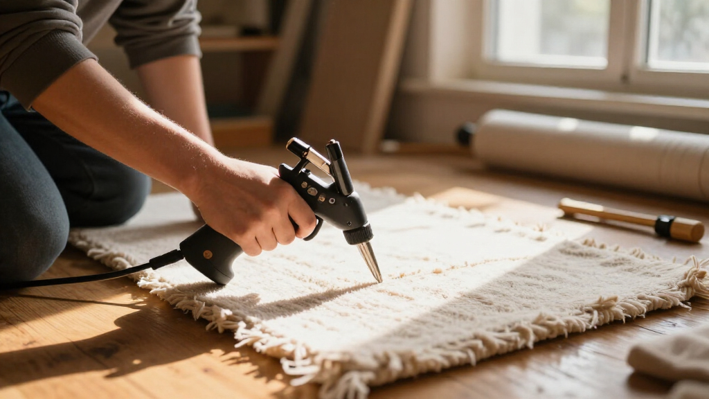 best cut pile tufting gun for rug making