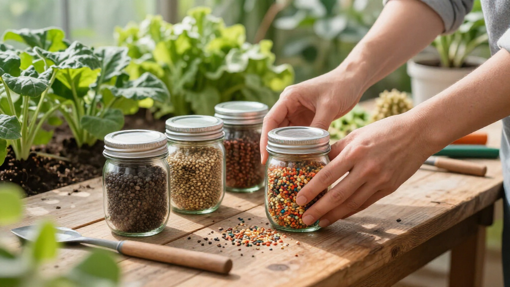 Glass Jars vs Plastic Bins for Seed and Grain Storage