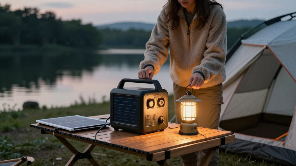 portable solar battery generators