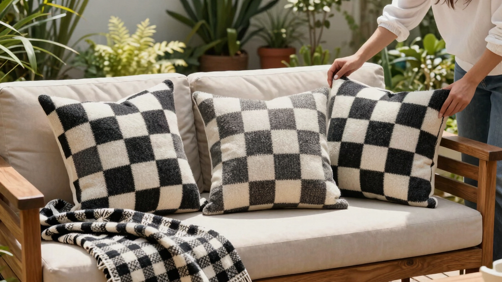 best checkered home decor