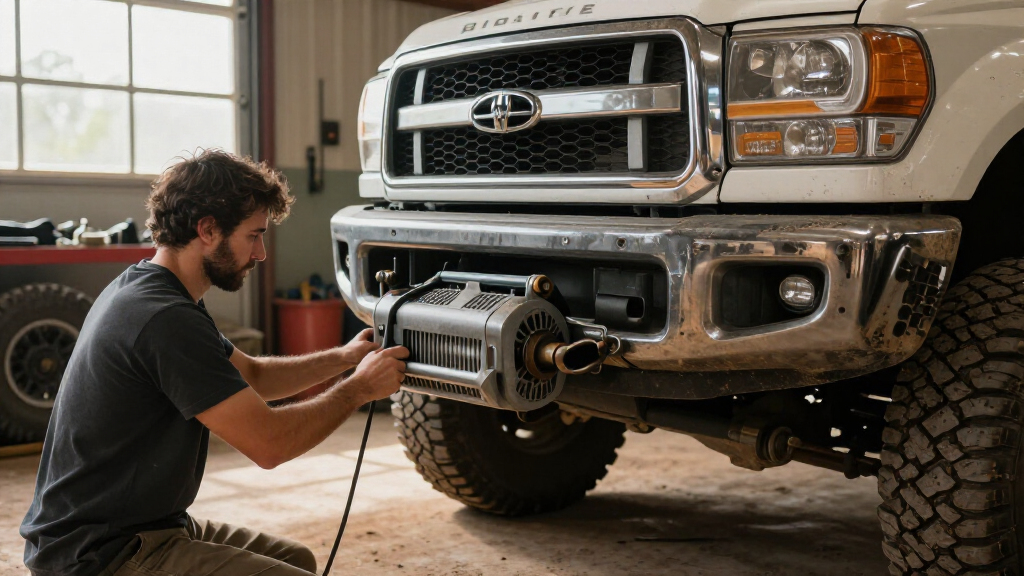 heavy duty winches for diesel pickups