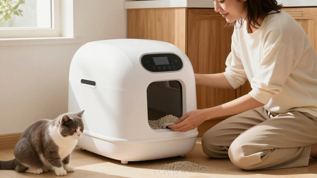 automatic cat litter boxes