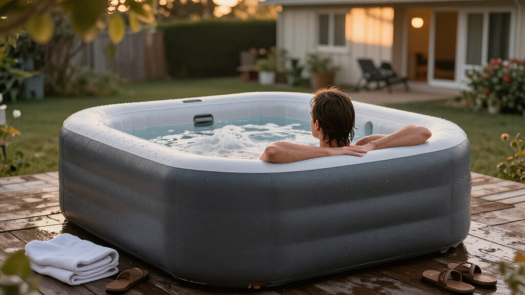 inflatable hot tubs