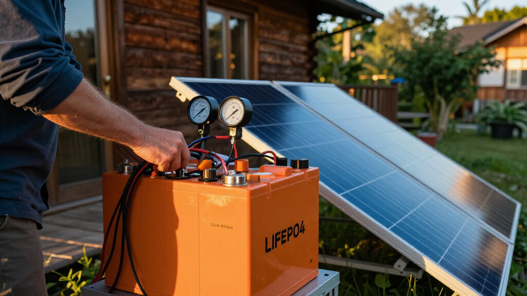 best lifepo4 battery bank for cabin solar