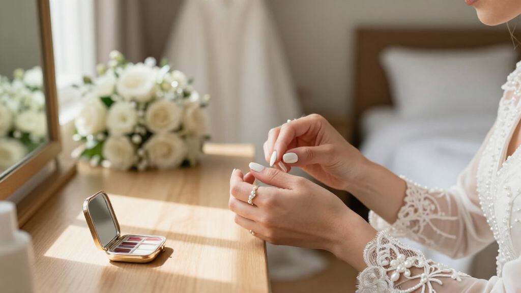 best bridal press-on nails