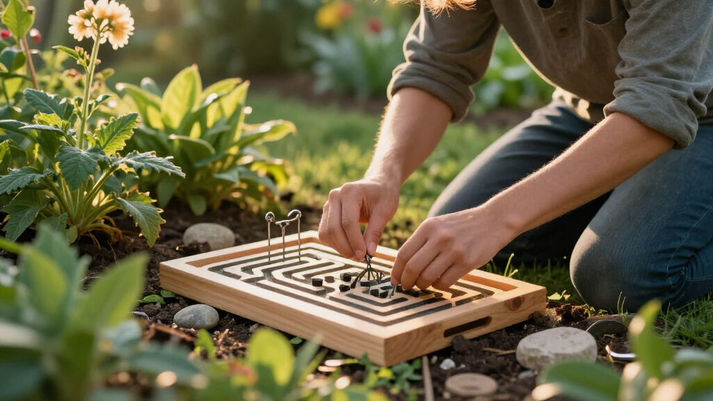 labyrinth garden kit