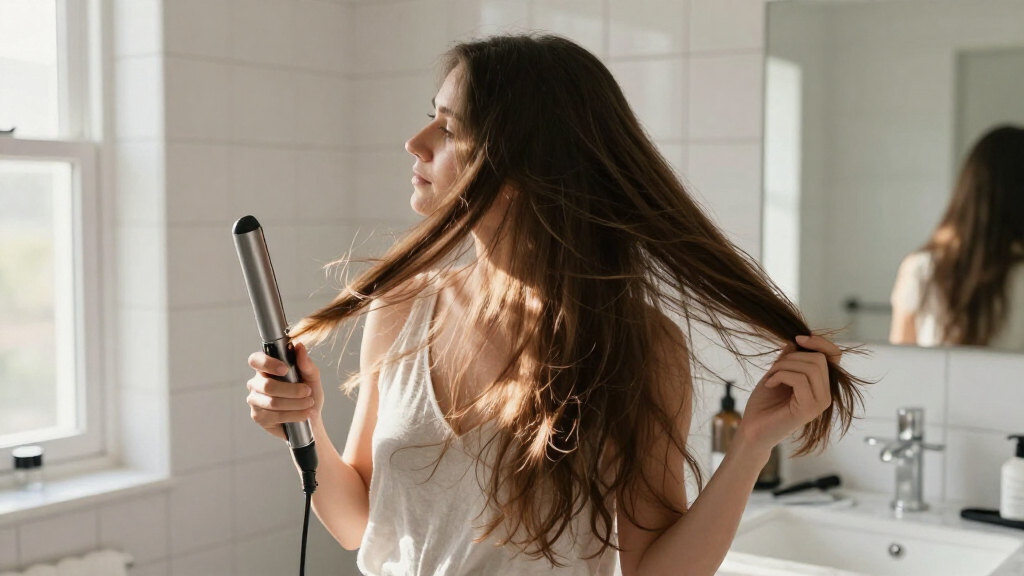 best titanium flat iron for long hair