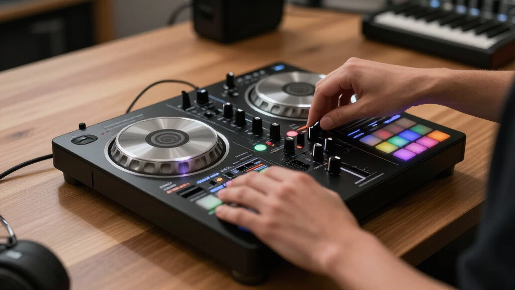 dj controller for scratching
