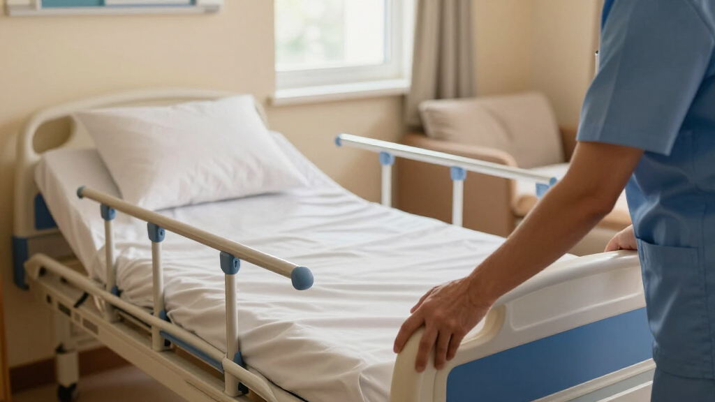 best hospital beds with split side rails for caregivers