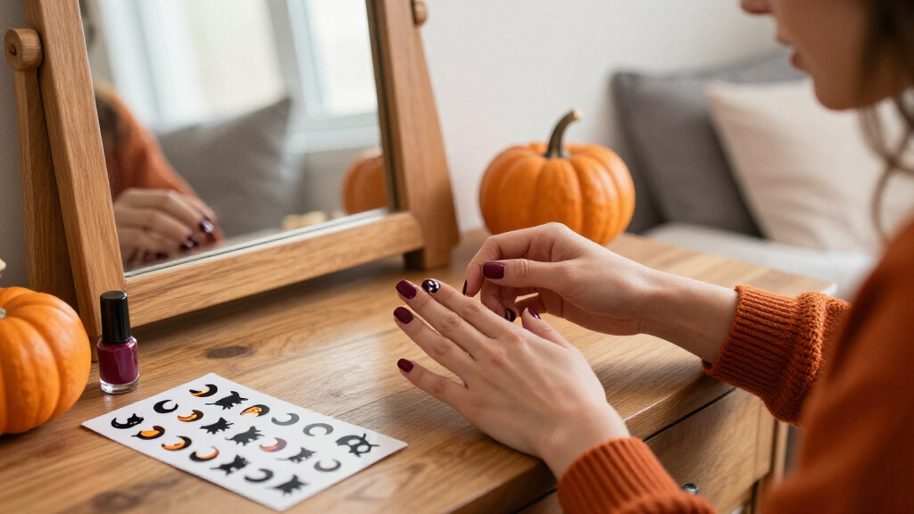 Halloween nail art stickers