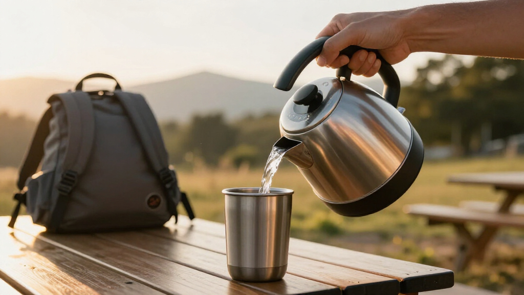 electric kettle with temperature control
