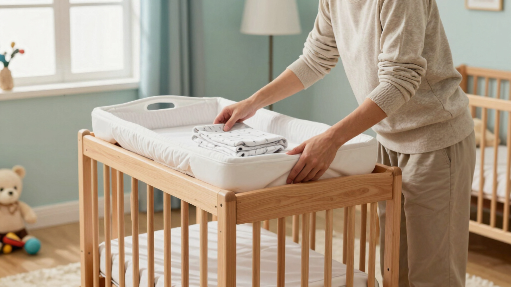best solid wood cribs with changer