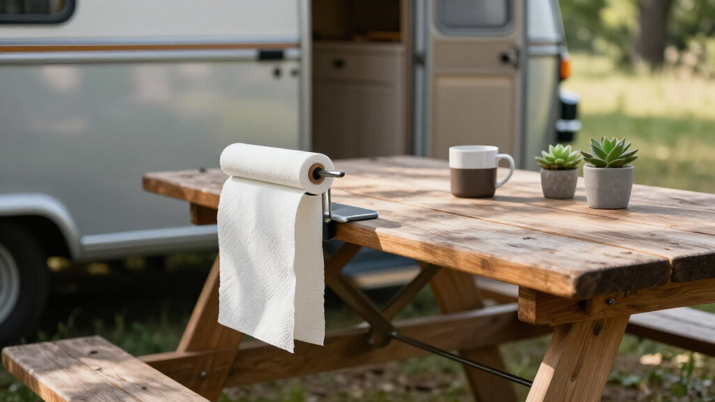 magnetic paper towel holder rv