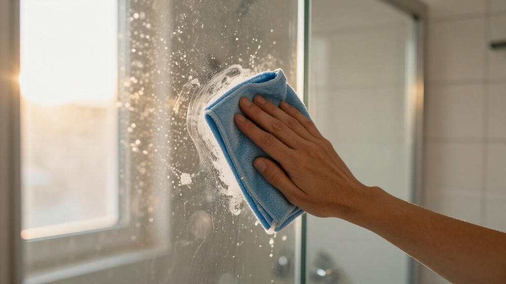 cleaner for glass shower doors