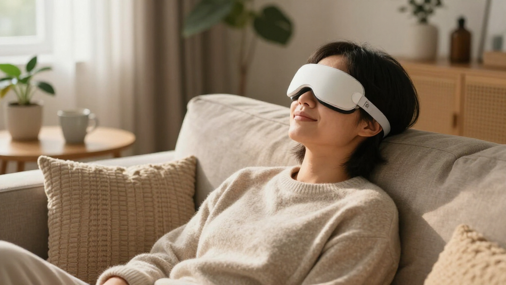 best heated eye massager for relaxation