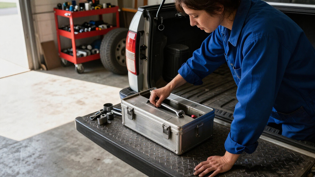 truck bed tool boxes