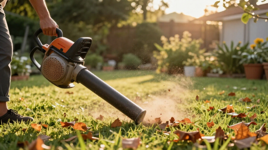 leaf blowers for yard cleanup