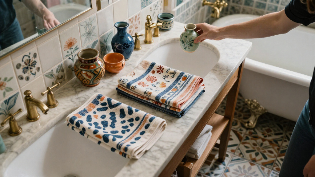 best maximalist bathroom decor