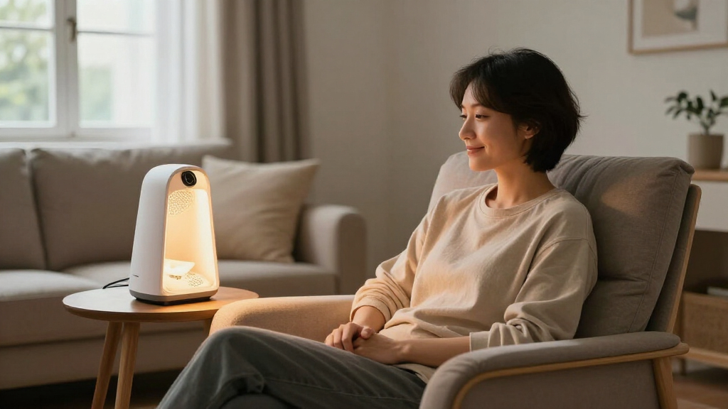 10000 lux light therapy lamp