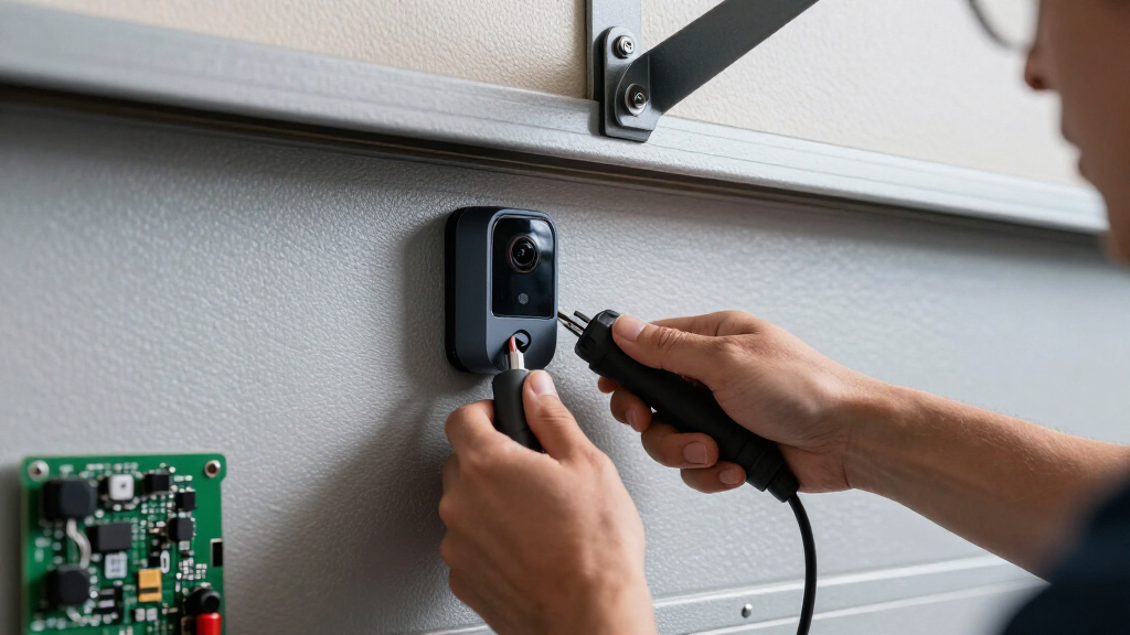 best smart garage door opener with camera