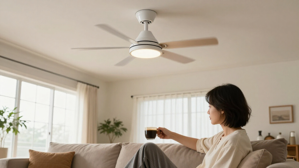 white ceiling fans