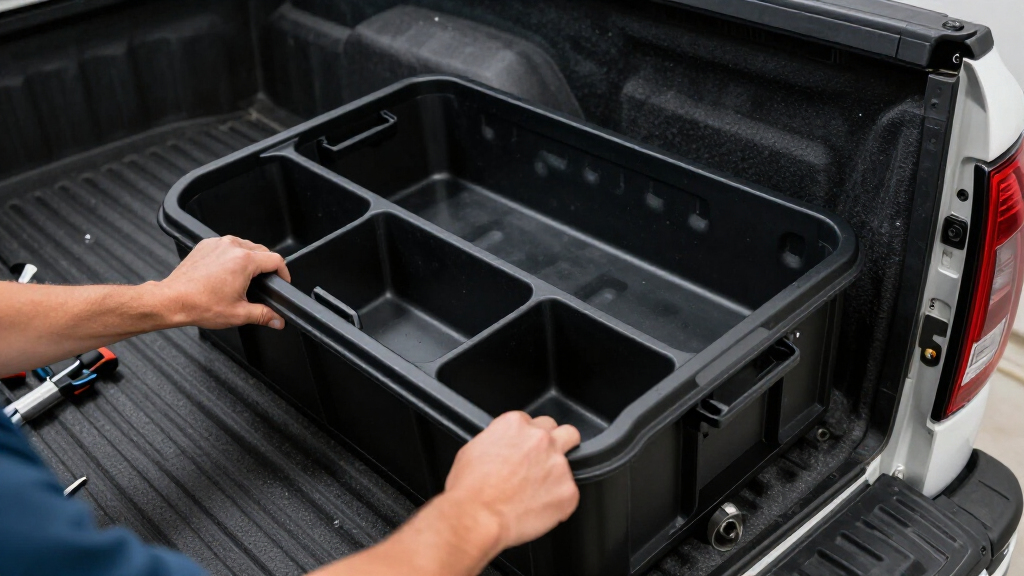 truck bed storage organizers