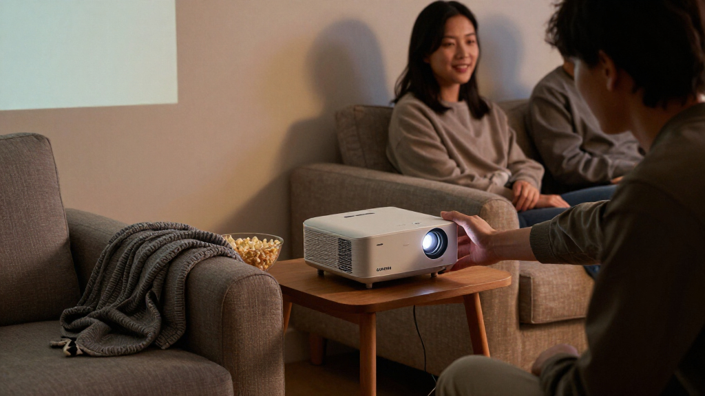 portable projectors for movie nights