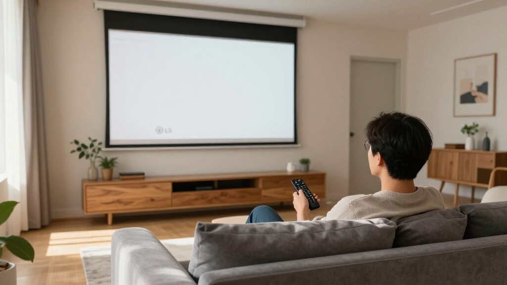 11 Best LG White Projector Screens That Deliver Bright, Clear Images