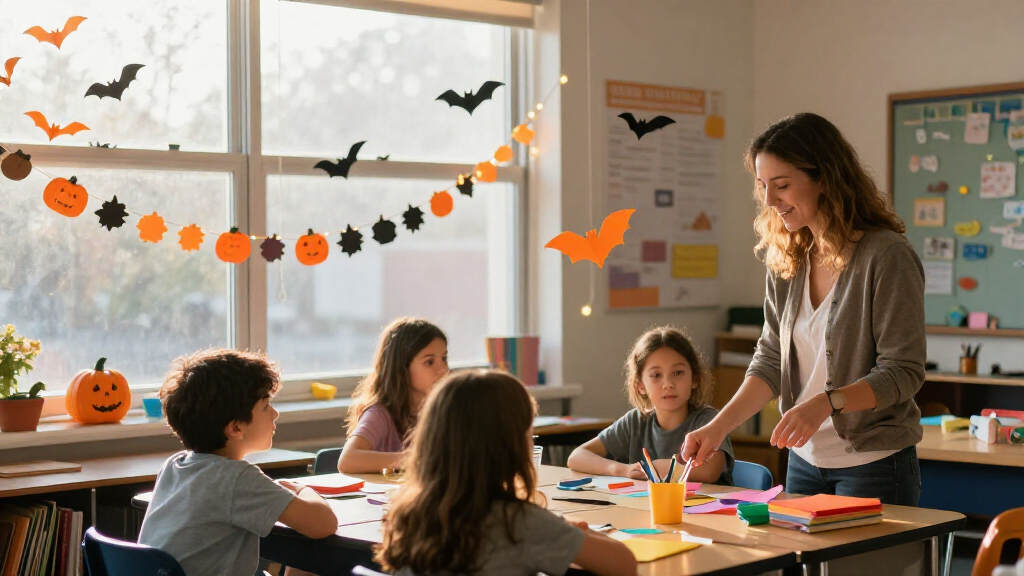 Halloween classroom decorations