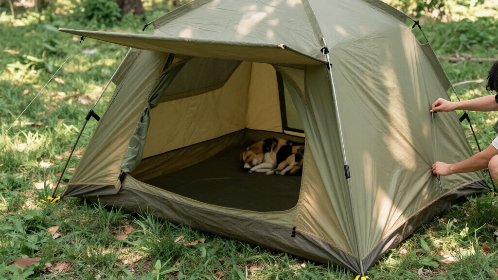 best dog camping tent portable shade shelter