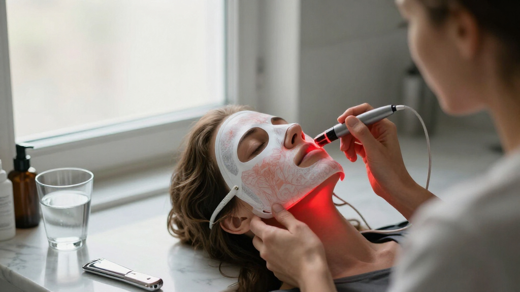 best red light and microcurrent combo mask
