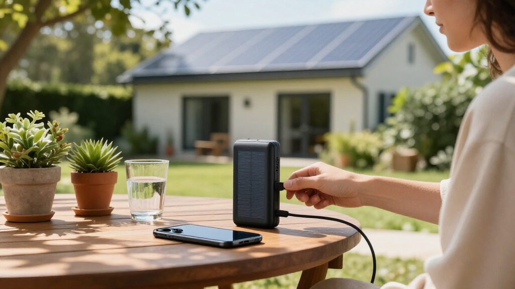solar-powered backup power banks