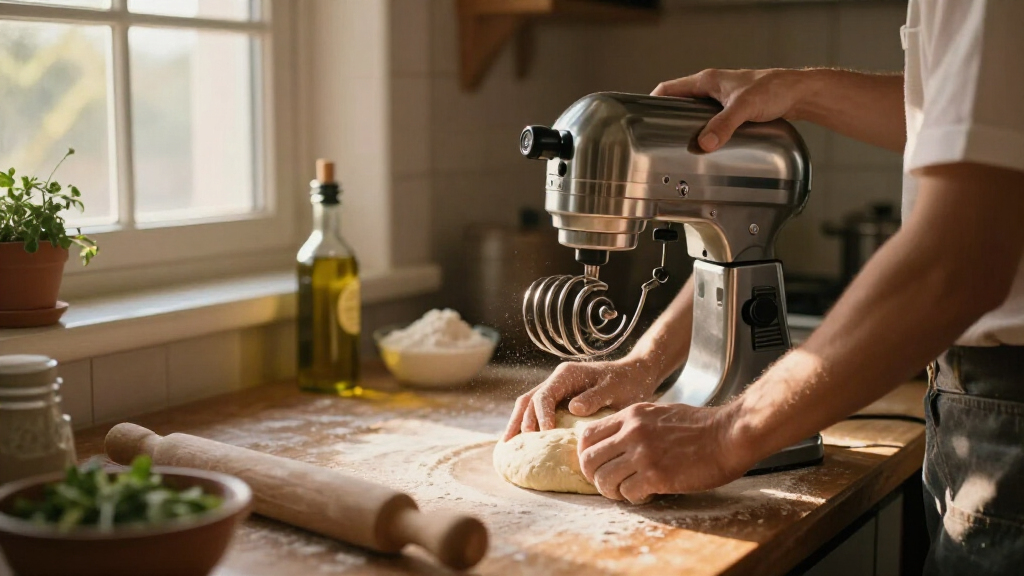 spiral mixer for pizza dough