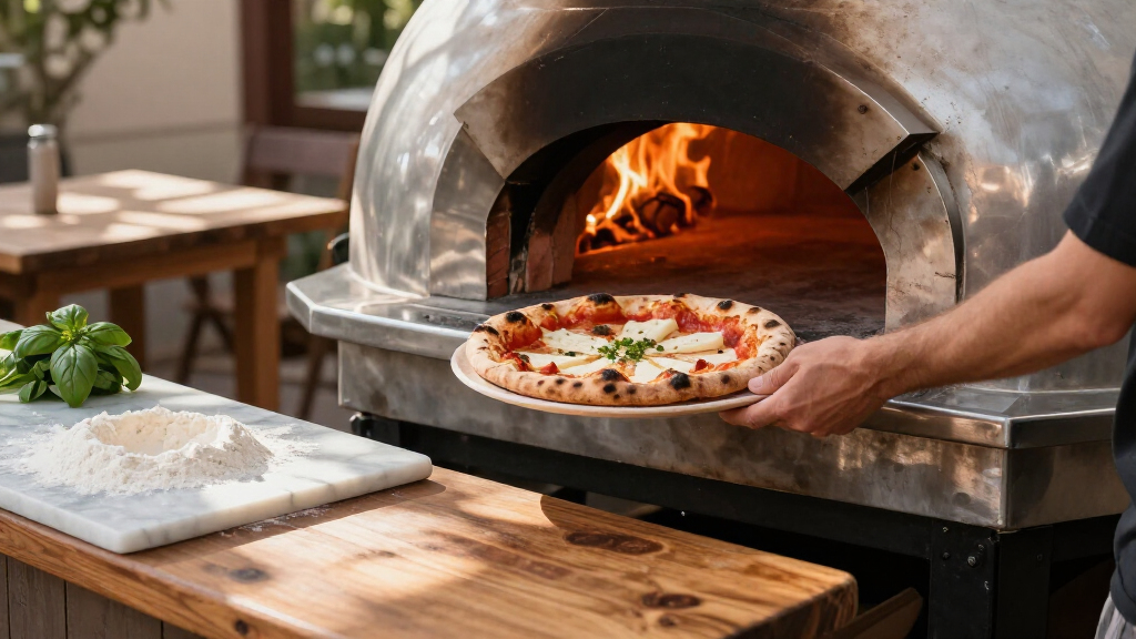 high temperature pizza oven for neapolitan style