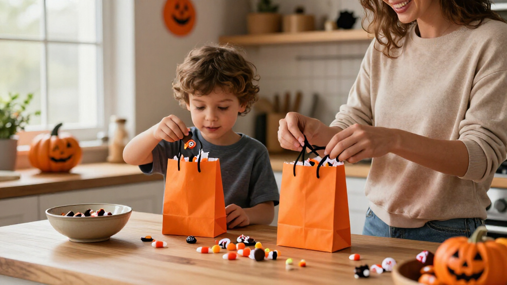 Halloween treat bags for candy