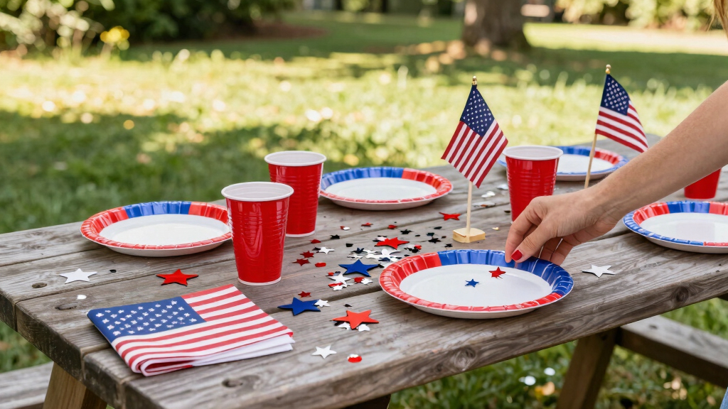 patriotic 4th of July party supplies