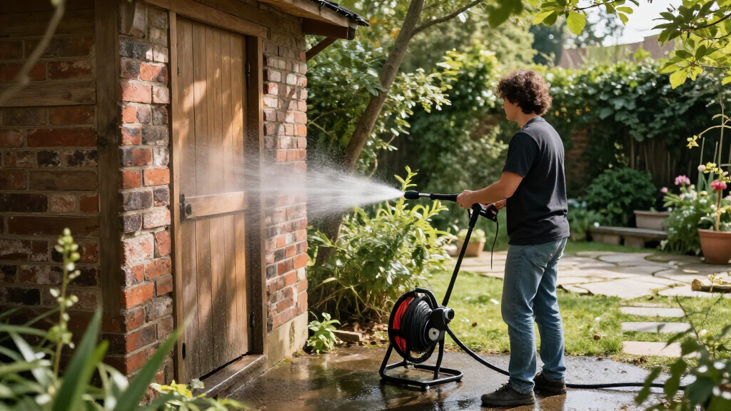 best pressure washer with hose reel