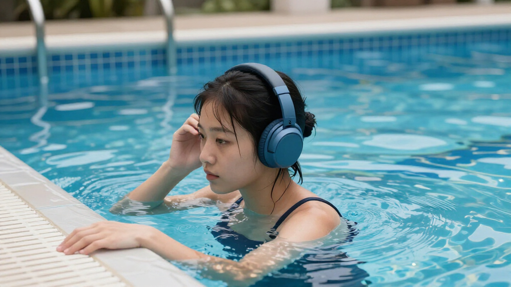 waterproof bluetooth headphones for lap swimming