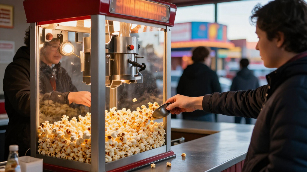 commercial popcorn machines