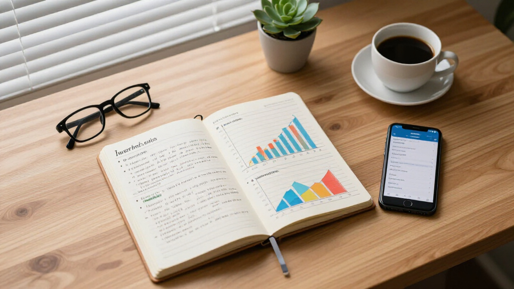 investment tracking notebooks